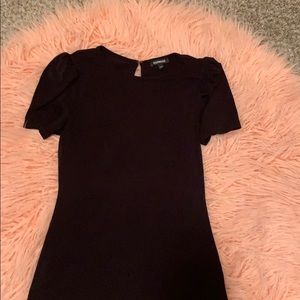 Express black blouse